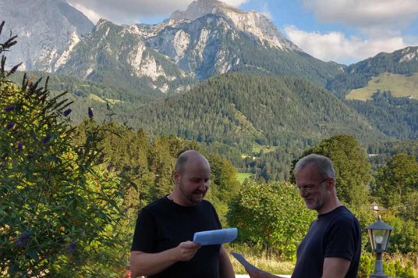 Linklater Retreat in Deutschland Königssee Stimmcoaching